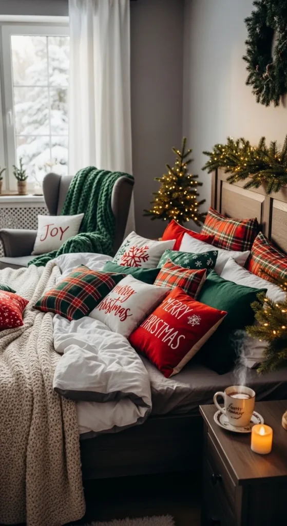 Plush Holiday Pillows