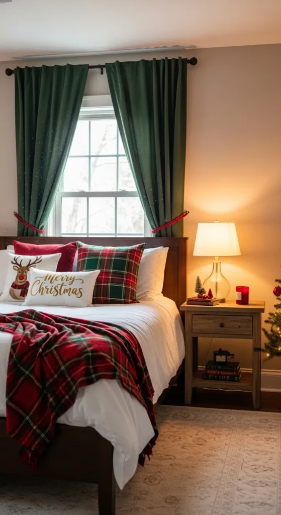 Red and Green Accents