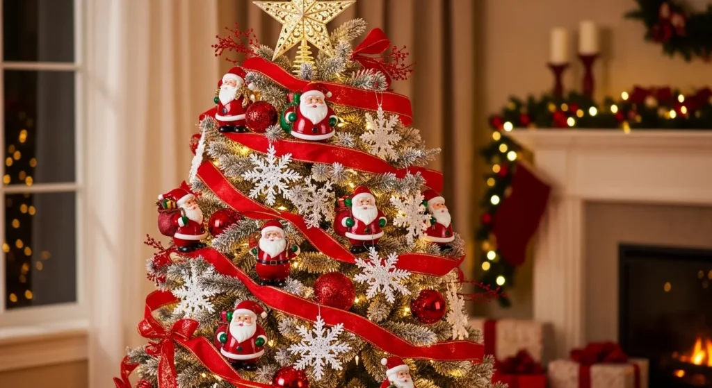 22 Red and White Christmas Tree 2026 Elegant