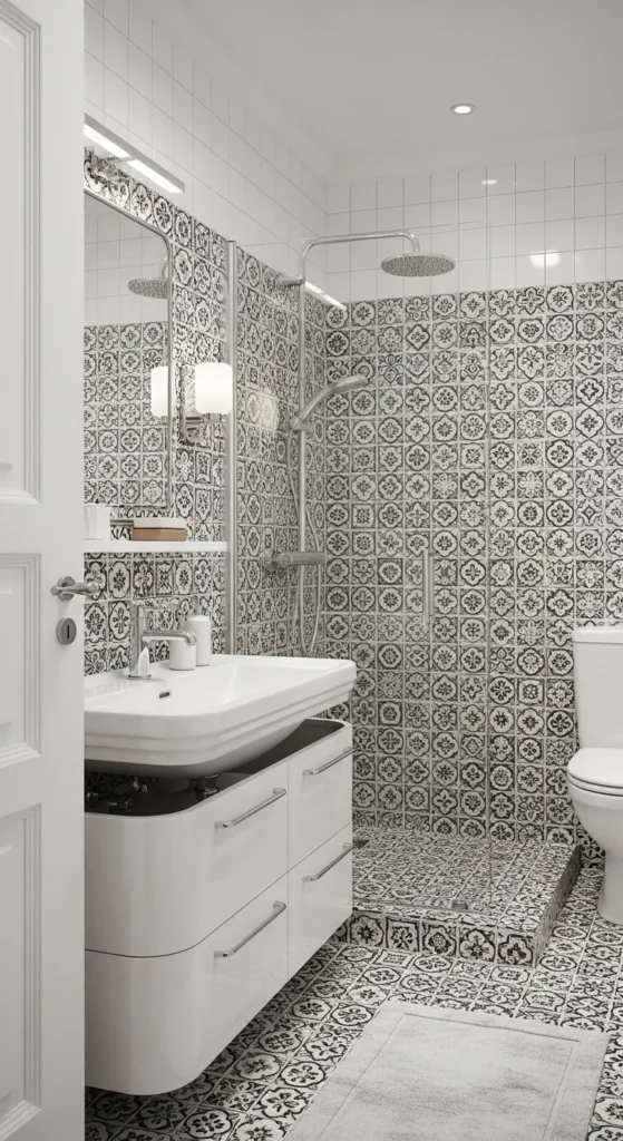 . Retro Bathroom Designs with a Modern Twist