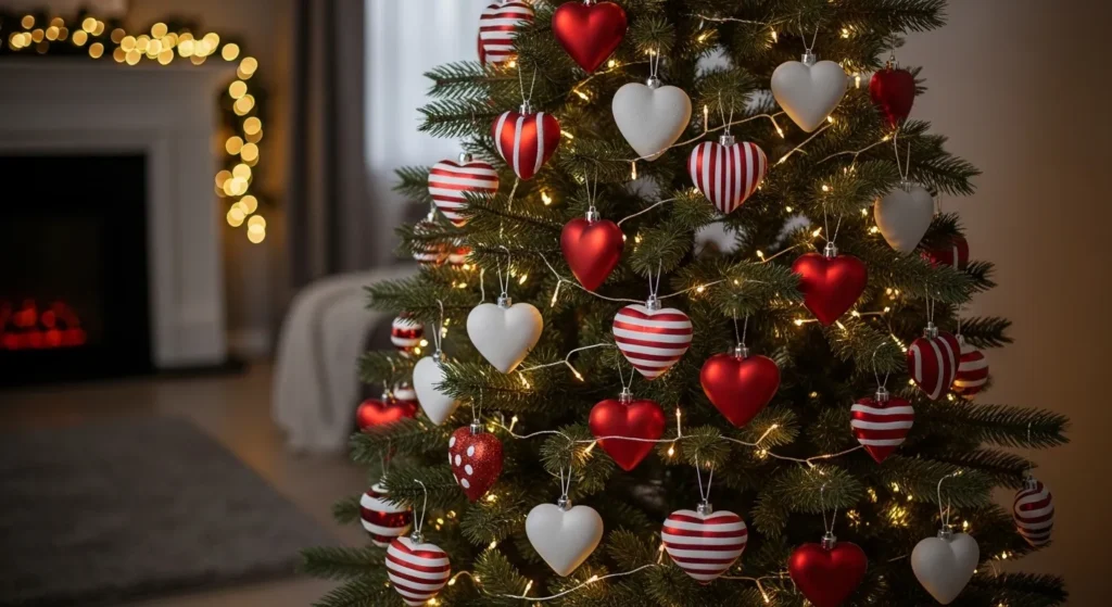 22 Red and White Christmas Tree 2026 Elegant