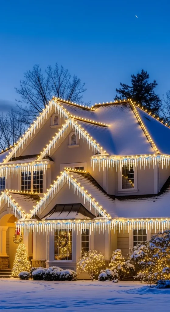 Outdoor Christmas Lights Ideas for Houses