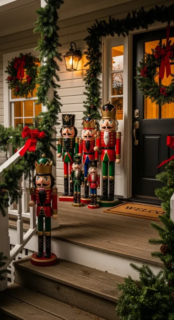 Outdoor Christmas Decoration Ideas 2026: Farmhouse Style