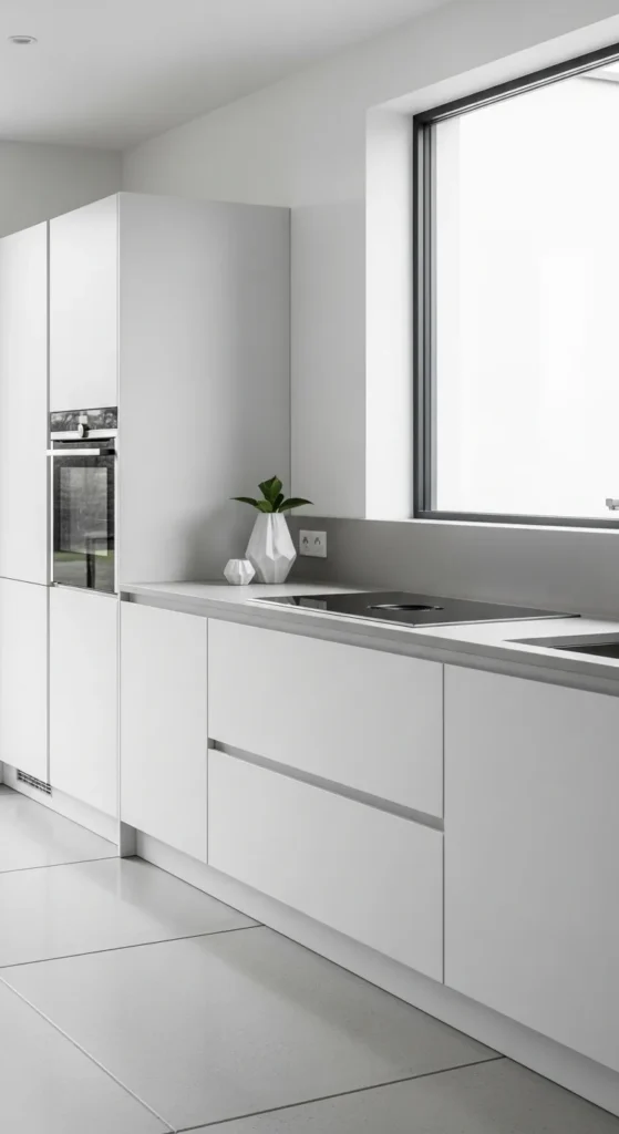 Sleek Minimalist Kitchens with Hidden Appliances