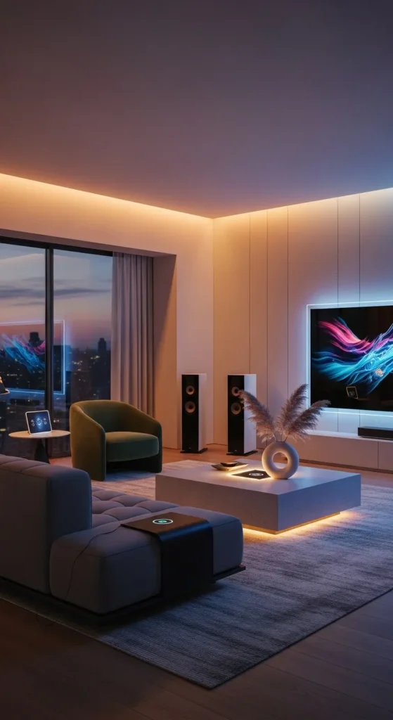 Smart Living Room Features