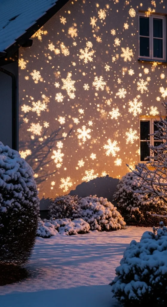 Snowflake Projection Lights
