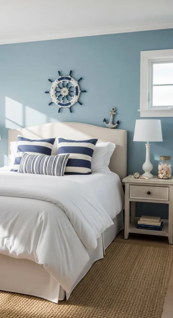 Soft Blue and White Coastal Vibe