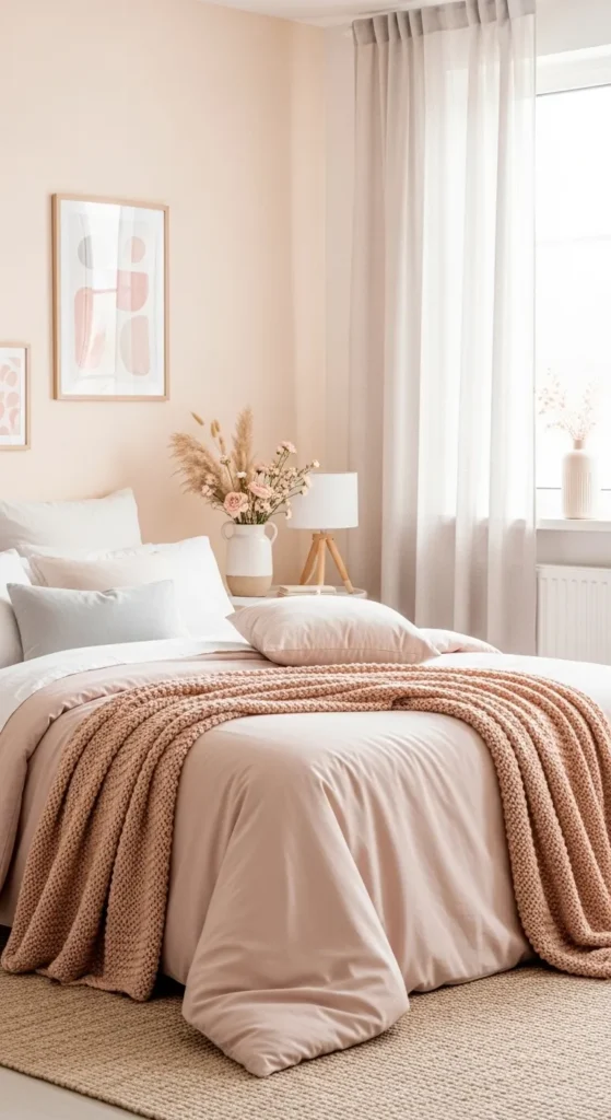 Soft Pastel Neutrals for a Calming Retreat