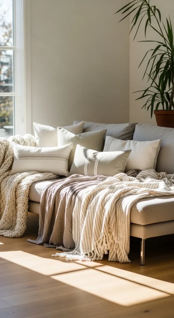 Soft Throw Layering