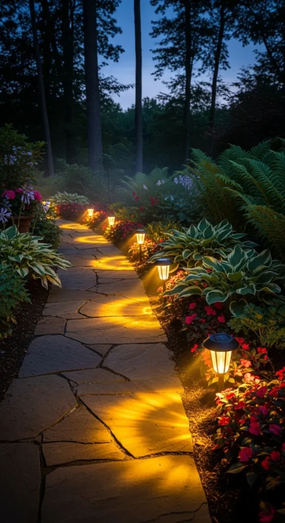 Outdoor Christmas Pathway Lights