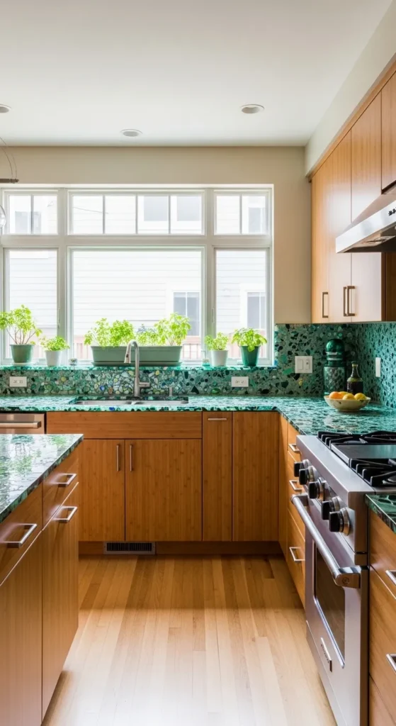 Sustainable Materials for Kitchen Surfaces