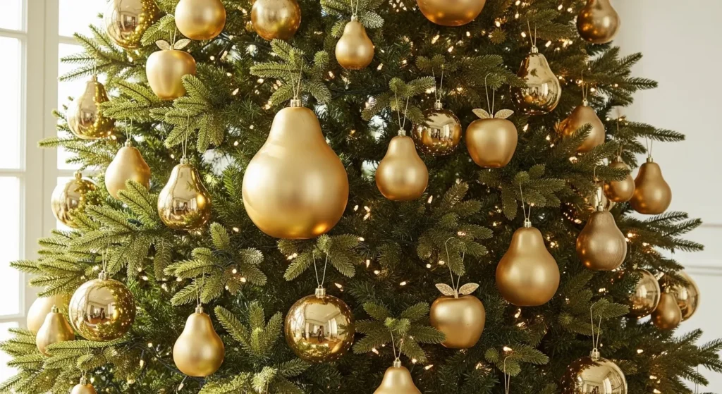 Gold Christmas Tree 2026 Decor