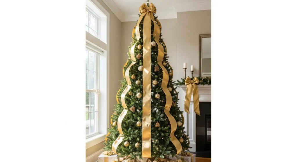 Gold Christmas Tree 2026 Decor