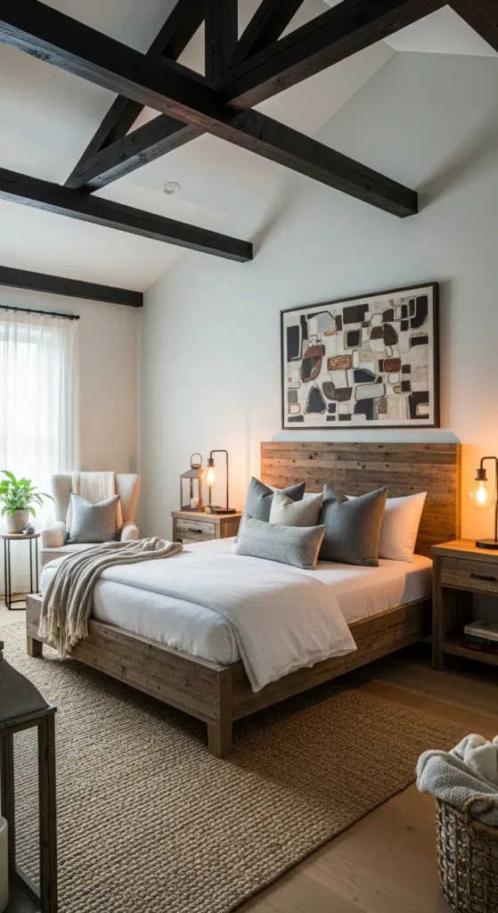 Tropical-Inspired Guest Bedroom with Relaxing Vibes