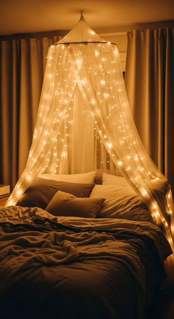 Twinkle Canopy DIY