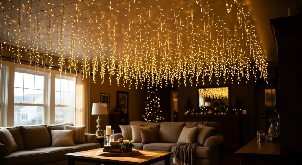 Indoor Christmas Lights Ideas