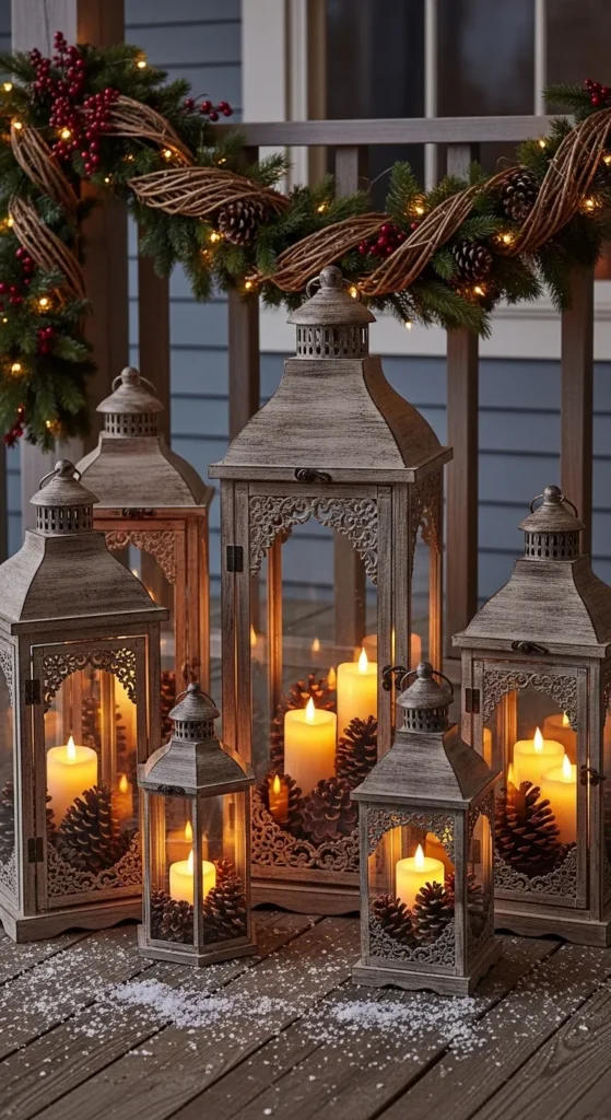 Outdoor Christmas Decoration Ideas 2026: Farmhouse Style