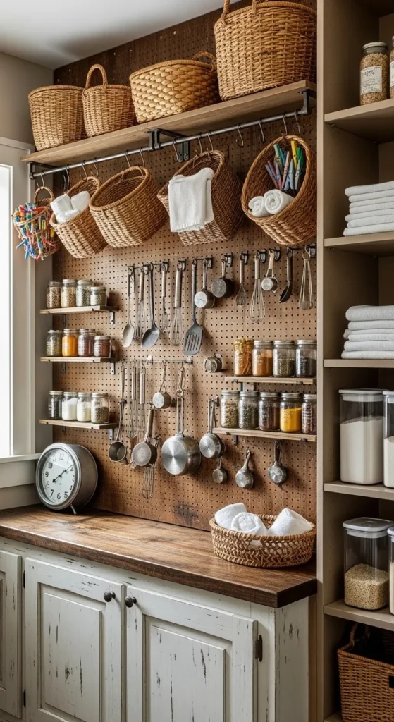 Pantry in Laundry Room Ideas
