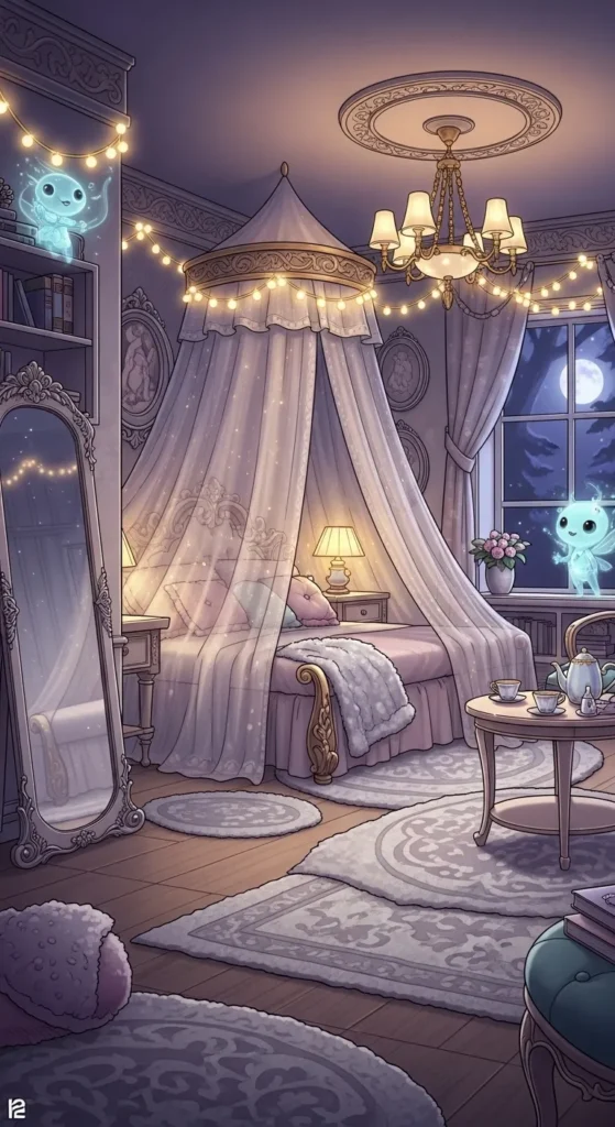 Whimsical Fairy-Tale Bedroom with Magical Decor