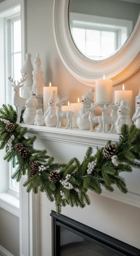 White Ceramic Figurines