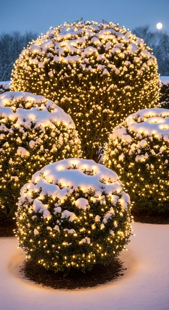 Winter Wonderland Bushes
