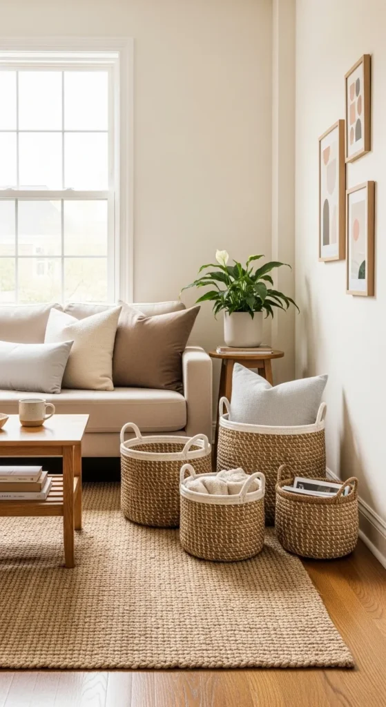 Woven Basket Accents