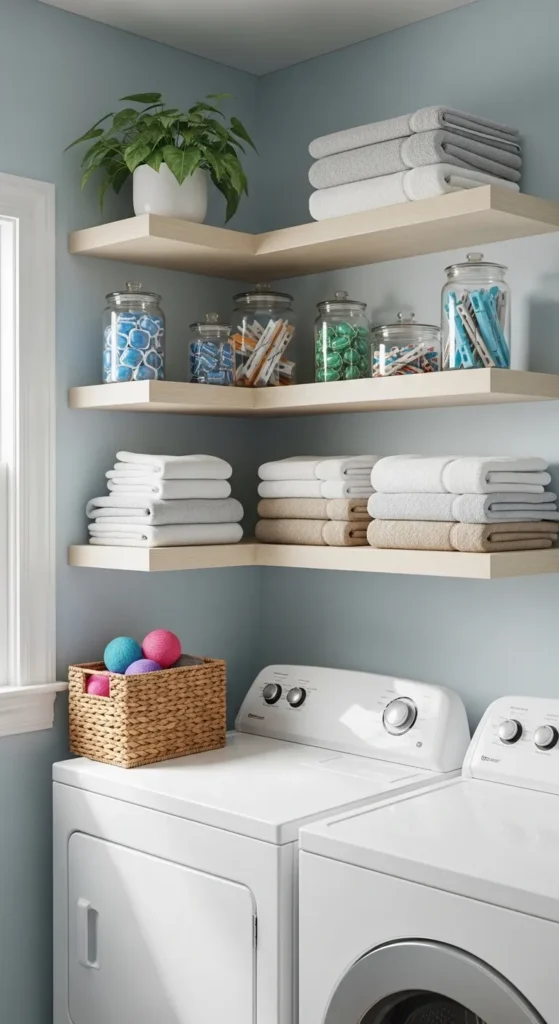 Laundry Room Shelves Ideas 2026