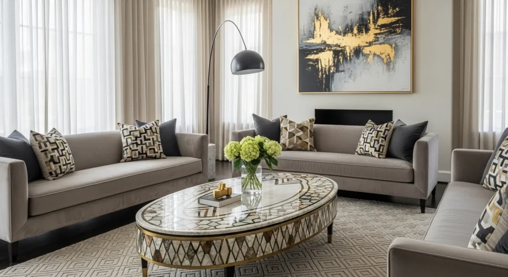 Living Room Table Ideas 2026 Modern Luxury