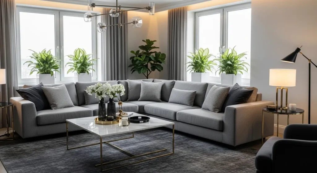 Gray Living Room Design Ideas