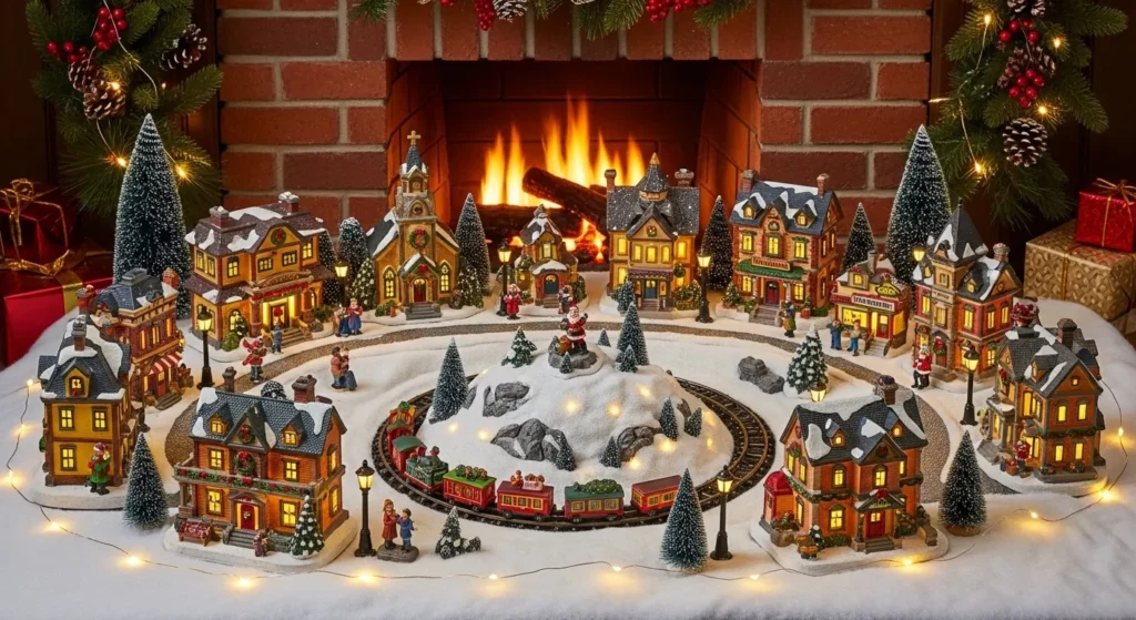 21 Christmas Fireplace Decor Ideas