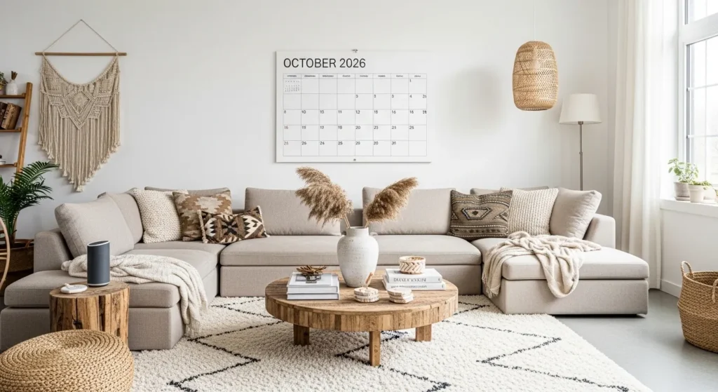  Boho Living Room Ideas 2026