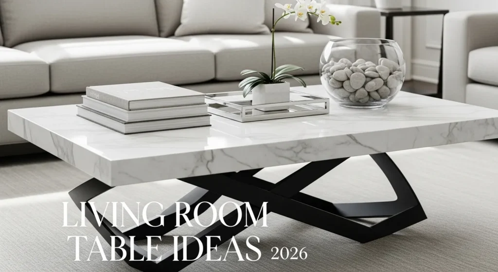 Living Room Table Ideas 2026 Modern Luxury