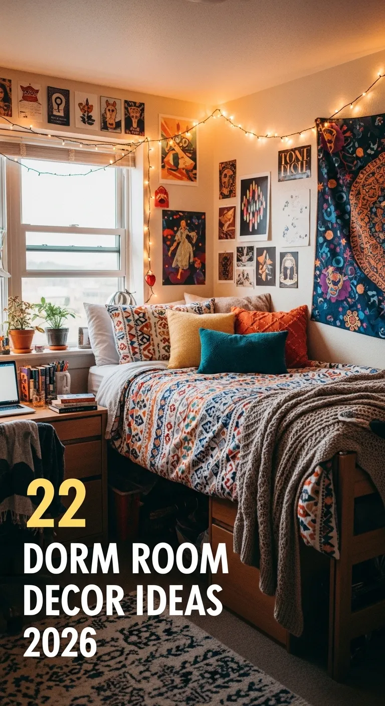 Dorm Room Decor Ideas 2026