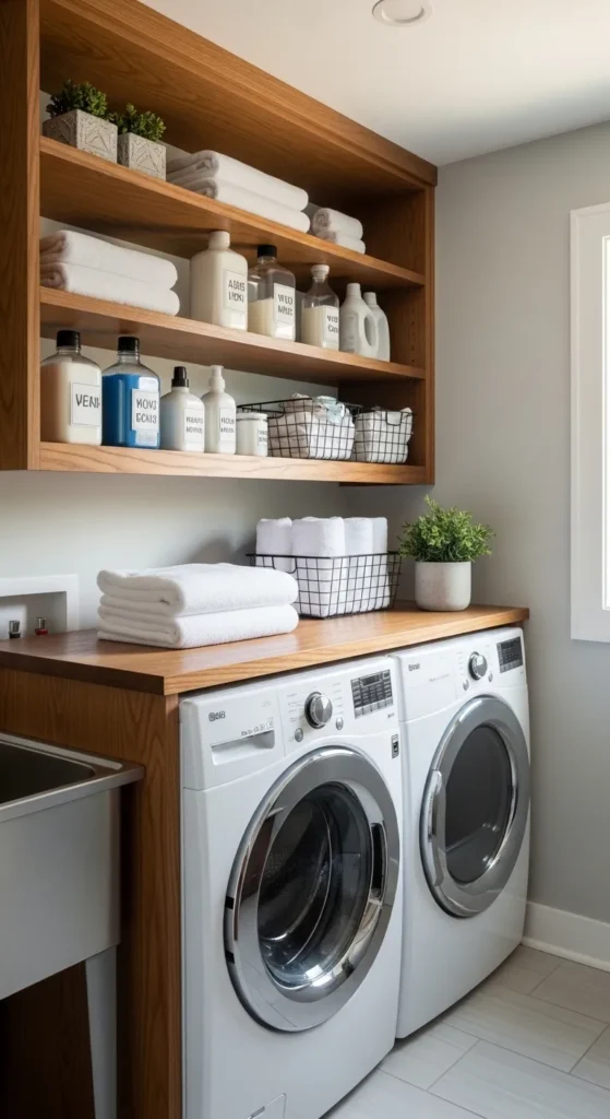 Laundry Room Shelves Ideas 2026