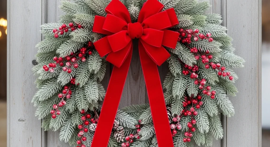 Christmas Wreaths for Front Door Ideas