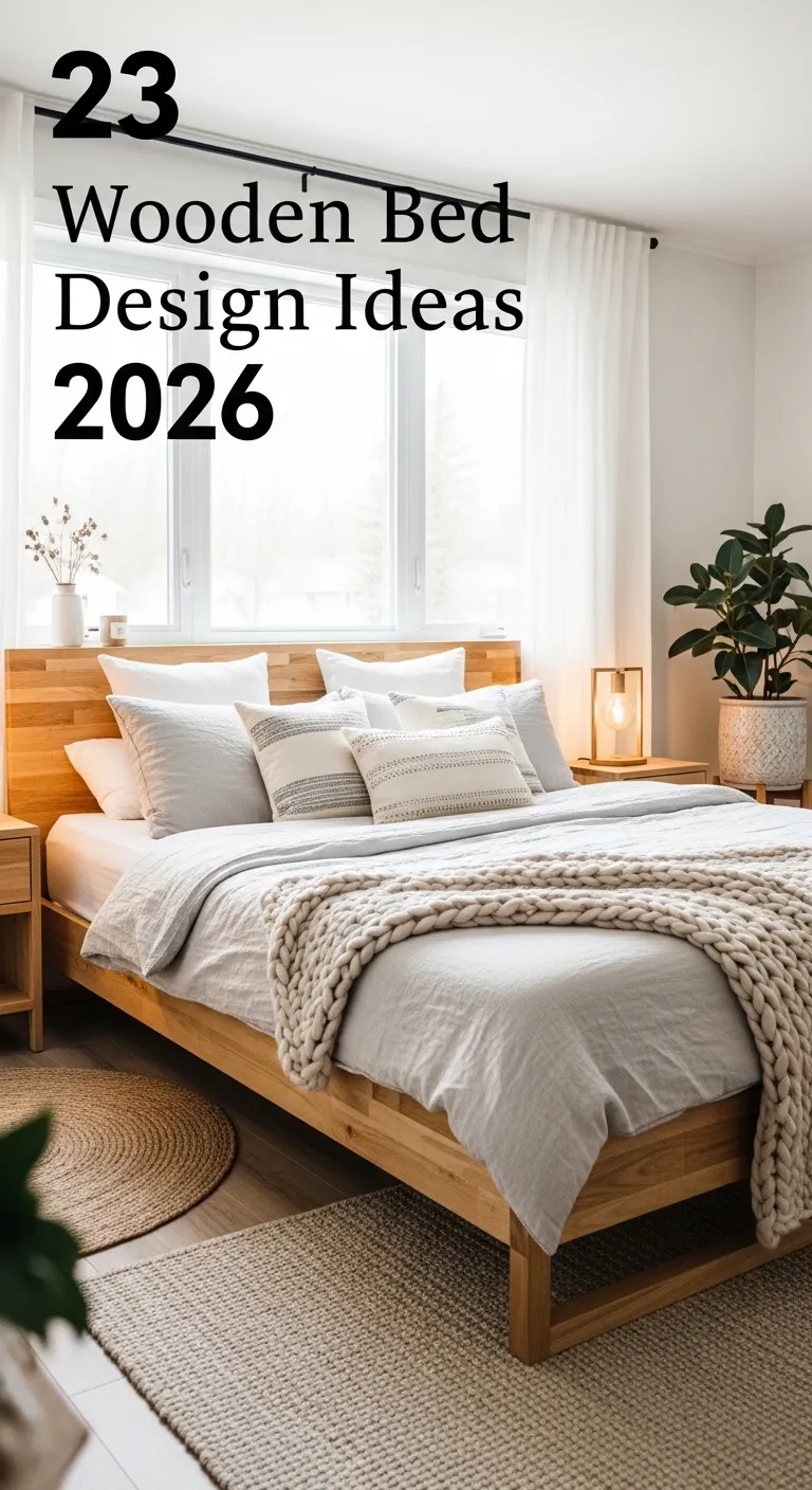 Wooden Bed Design Ideas 2026