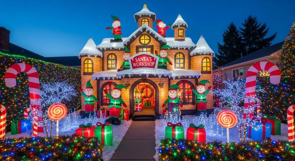 Outdoor Christmas Yard Decorations Ideas