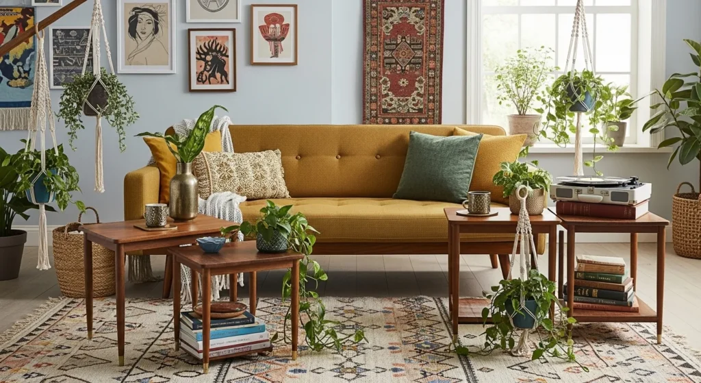  Boho Living Room Ideas 2026