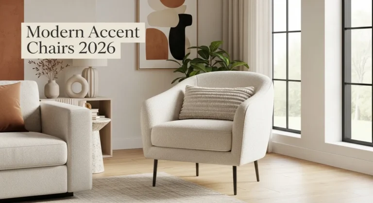 24 Modern Accent Chairs for Living Room 2026