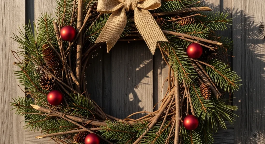 Christmas Wreaths for Front Door Ideas