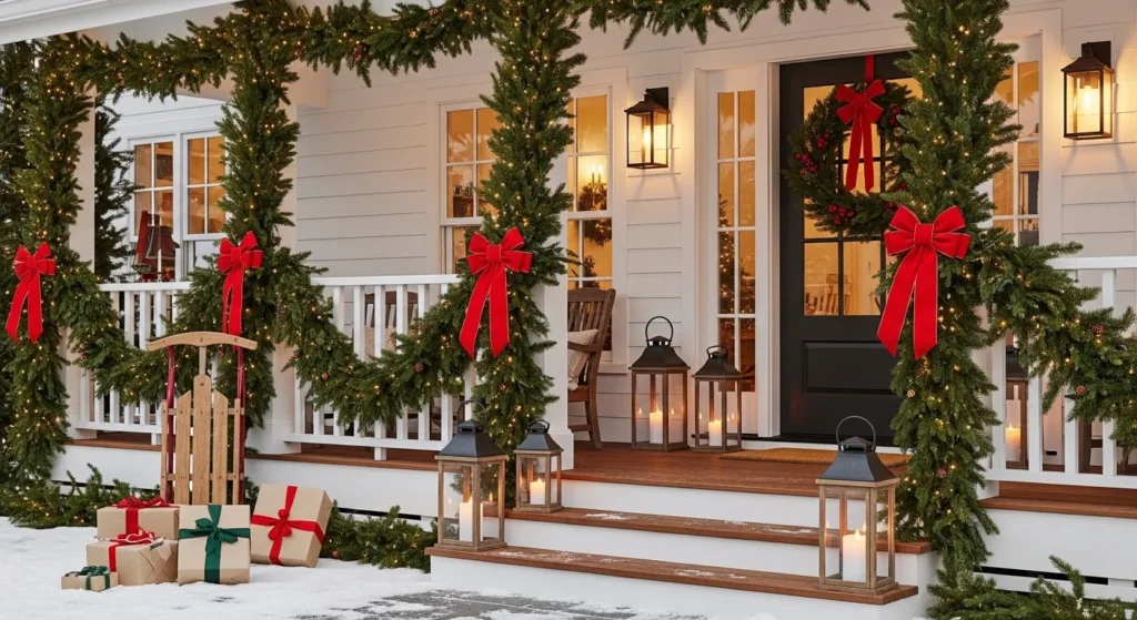 Outdoor Christmas Decoration Ideas 2026: Farmhouse Style to Try!
