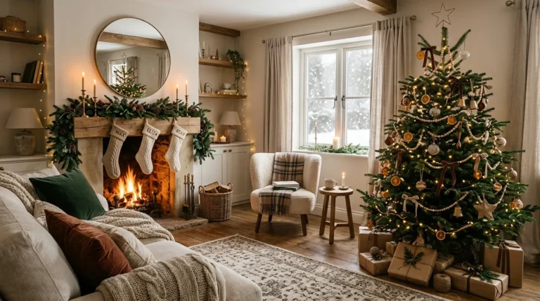 Aesthetic Christmas Room