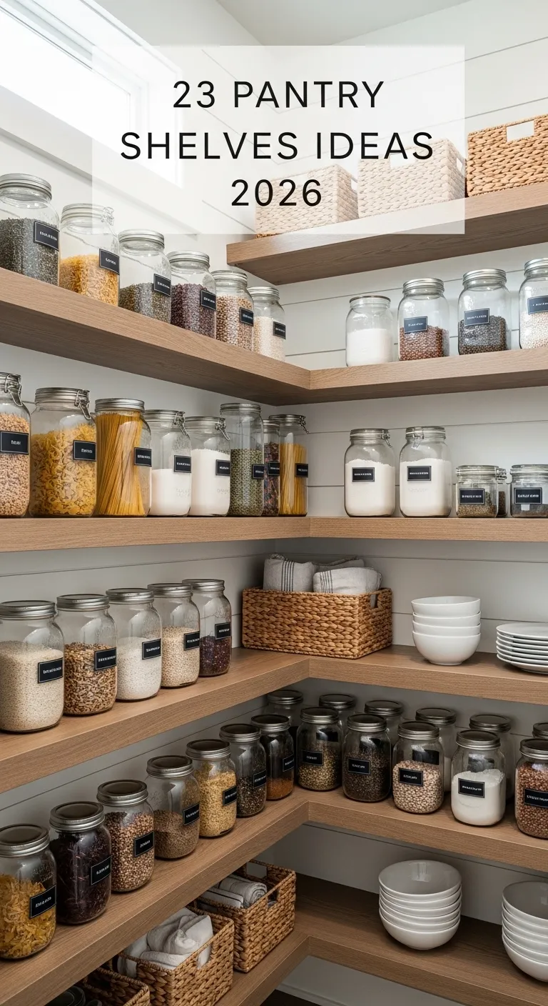 Pantry Shelves Ideas 2026