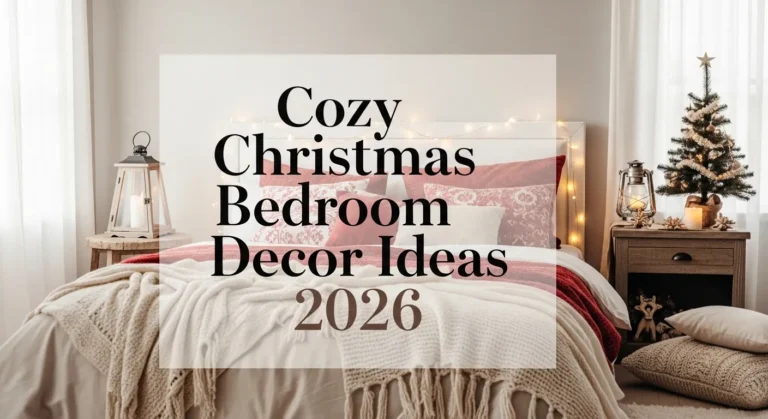 Cozy Christmas Bedroom Decor Ideas 2026