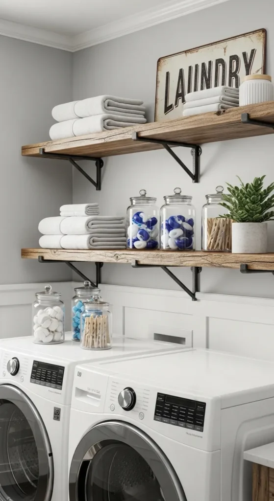 Laundry Room Shelves Ideas 2026