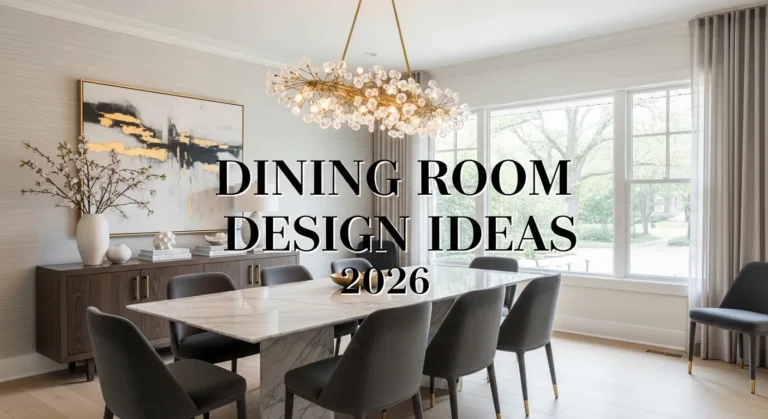 Dining Room Design Ideas 2026 Modern Luxury