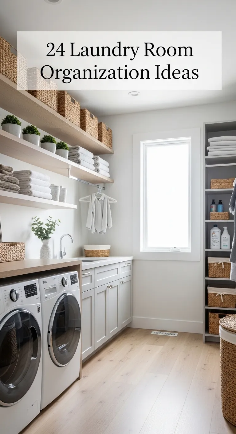 Laundry Room Organization Ideas