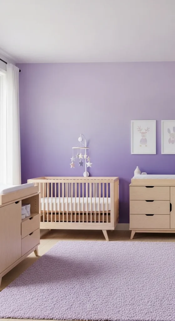 Purple Girls Nursery Ideas 2026