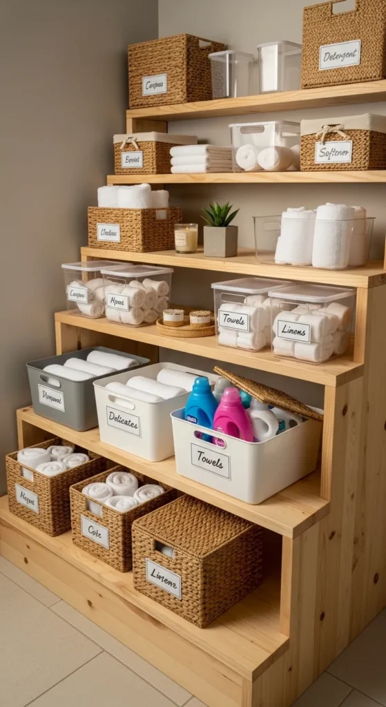 Laundry Room Shelves Ideas 2026