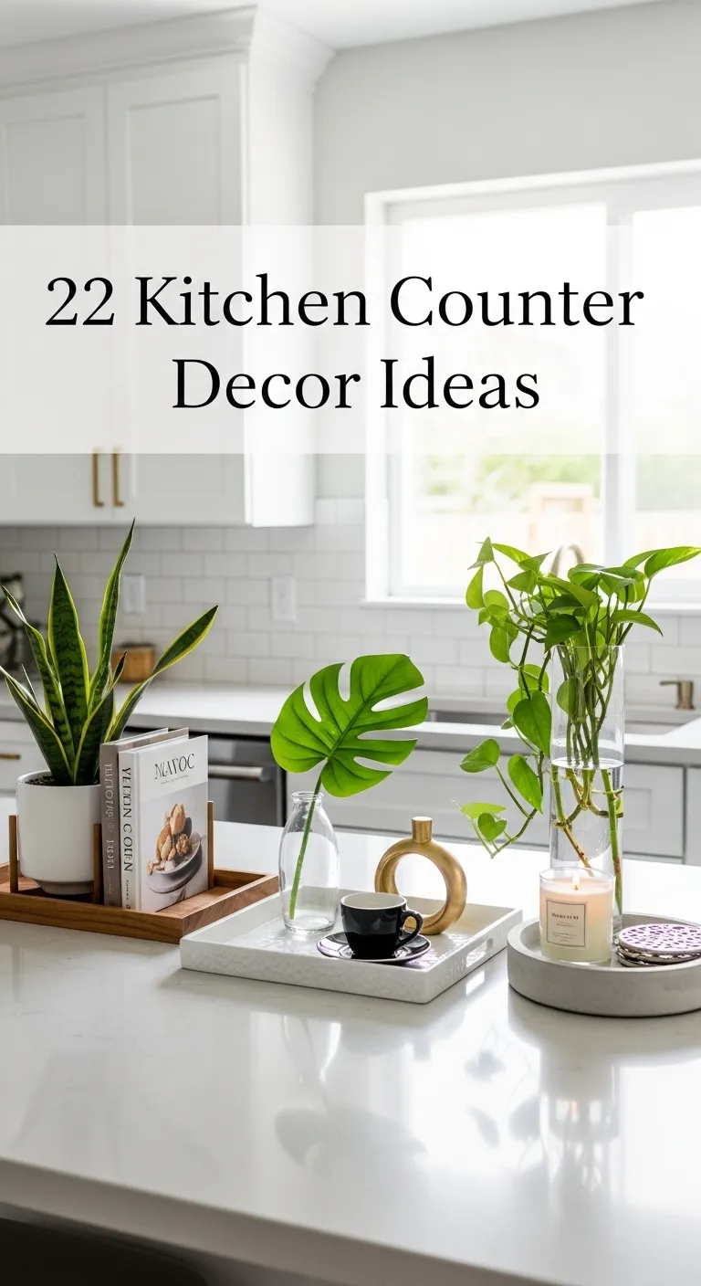 Kitchen Counter Decor Ideas